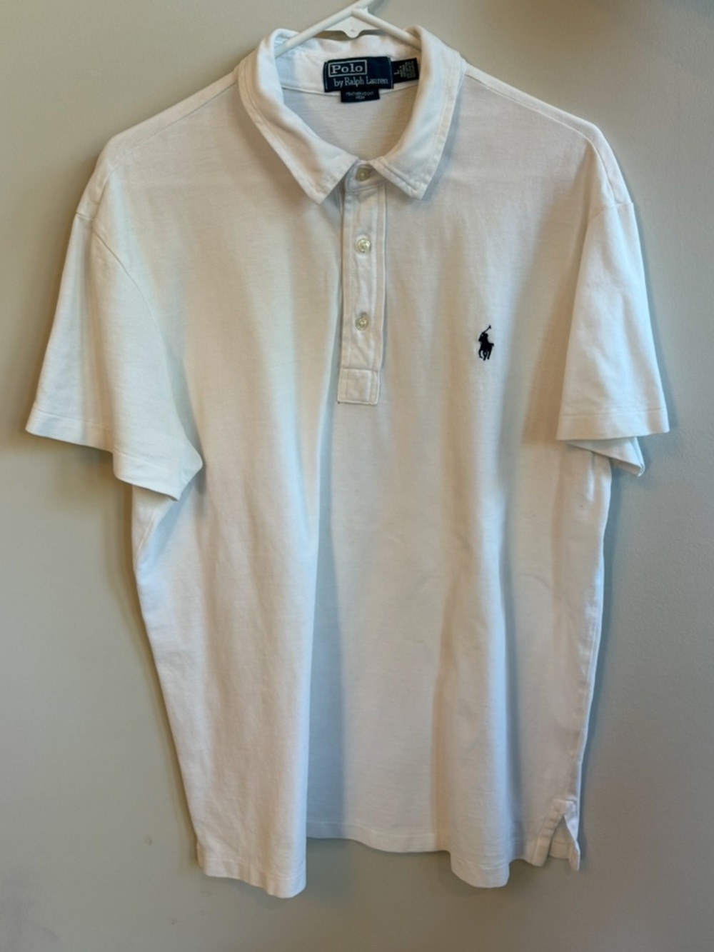 Polo Ralph Lauren polo shirt in white